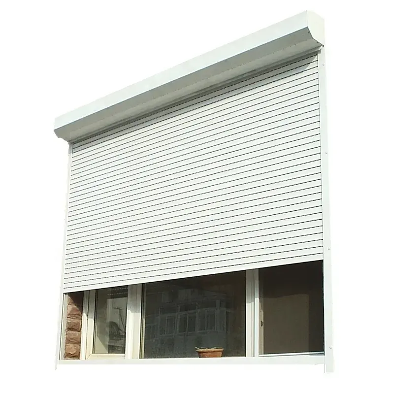 Automatische Sicherheit Aluminium Metall Rolling Roll Up Shutter Fenster, Hurricane Storm Aluminium Schallschutz Rollläden