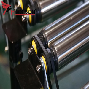 Gran oferta Maxsen, camión contenedor flexible motorizado fácilmente extensible y cerrable, transportador de rodillos de carga de descarga