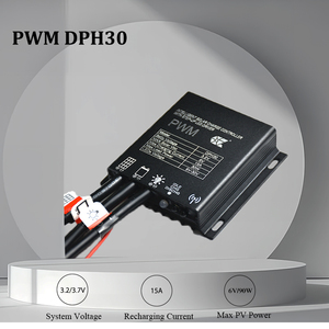 PWM водонепроницаемый AC DC гибридный солнечный свет с контроллером и дистанционным управлением для интеллектуальной солнечной системы уличных фонарей - Product Image 5
