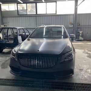 Adatto a modificare il W222 Maybach con l'ampio paraurti anteriore e le luci posteriori della W221 Mercedes-Benz classe S. - Product Image 4