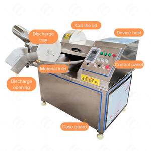 Doğranmış ve karıştırılmış sebze kesici, otomatik ticari et kesici - Product Image 5