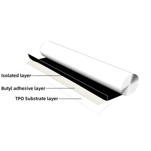 1.2mm 1.5mm TPO Waterproof <strong>Membrane</strong> Thermoplastic Polyolefin ConstructionTunnel <strong>Membrane</strong> Reflective Material Roof Waterproofing