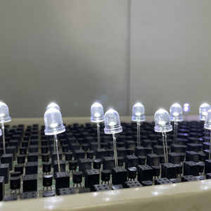 <strong>8MM</strong> <strong>LED</strong> diode round Clear F8 radial <strong>leds</strong> <strong>White</strong>/Green/Red/Blue/Yellow/Orange/Pink/Purple High quality - Product Image 3