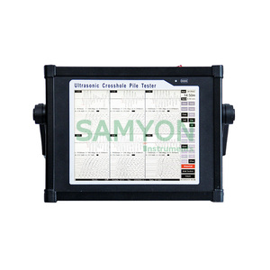 SAMYON Multi channels 107dB Gain Dynamic Range Beton prüfung Ultraschall-Kreuzloch-Pfahl tester