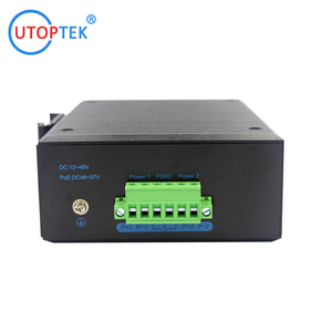 9-Port สวิตช์อีเธอร์เน็ตความเร็วสูงสำหรับอุตสาหกรรมไม่มีพอร์ต POE 10/100 mbit/ S 8พอร์ต LAN 1SFP IP40ราง DIN ปลั๊กและเล่นสภาพใหม่ - Product Image 3