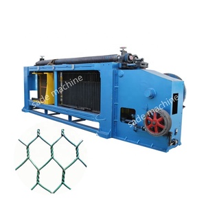 Automatische Gabion Box Stein Sechseck Draht geflecht Maschine Neuer Zustand Bau Landwirtschaft Herstellung Motor SPS Lager - Product Image 1