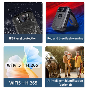 4G corpo di rete indossato fotocamera supporto visione notturna a infrarossi e telecamera di rete di posizionamento GPS - Product Image 6