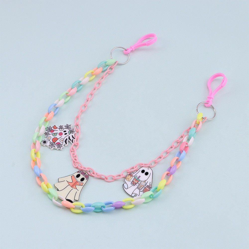 Halloween Ghost Pendant Pants Chain