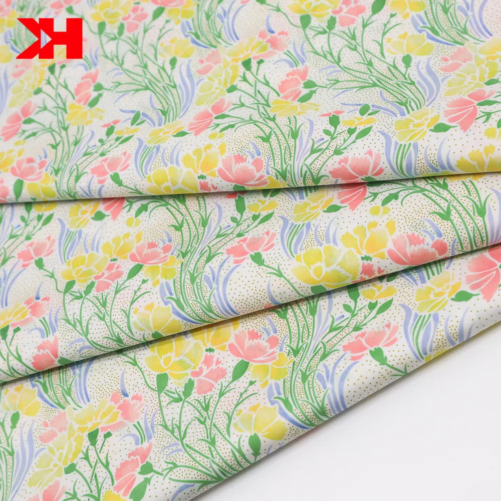 Kahn 2022 nuovo tessuto da prato in cotone con stampa liberty personalizzata per materiale camicia floreale