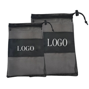 Wholesale <strong>Custom</strong> Foldable Small <strong>Net</strong> Zipper Nylon <strong>Mesh</strong> Bag for Gift <strong>Net</strong> Packing <strong>Mesh</strong> Bags Drawstring - Product Image 3
