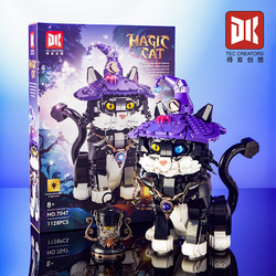 Dk7047 gato mágico 1128 piezas-exquisita caja de regalo