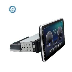 9/10, 1 pulgadas, Android, Radio para coche, reproductor de DVD, estéreo, autorradio, compatible con pantalla de 360 grados, navegación Gps giratoria, electrónica para automóviles - Product Image 1