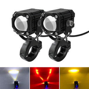 12V-85V <span class=keywords><strong>LED</strong></span>ヘッドライト、スポーツストリートバイクや車に適しています、4色点滅IP68レベルヘッドライト - Product Image 2