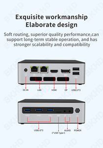 BKHD NUC Gen Portable Thin Client Mini Desktop Industrial <strong>Computer</strong> Dual Nics I7-1255U <strong>Type</strong> C Display Linux Ubantu Ubuntu Centos - Product Image 5