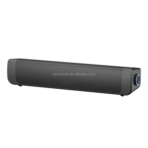 Samtronic bt kablosuz aux bilgisayar PC için 3.5 surround RGB hoparlörler sütun ses çubuğu hoparlörler mini soundbar'da hoparlör