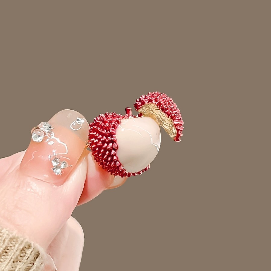 Lychee brooch
