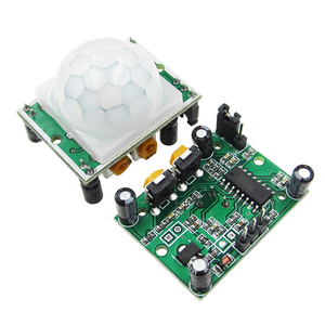 塑料hc-sr501 pir模块人体红外传感器中国制造 - Product Image 1