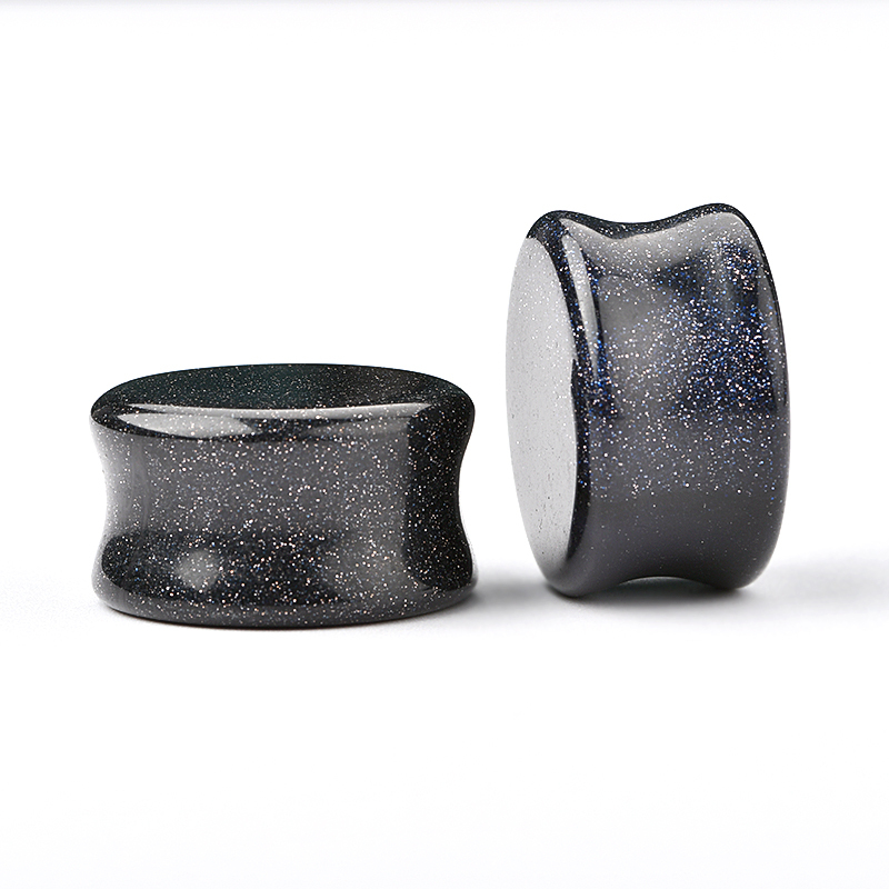 Pierre d'or bleue 22mm