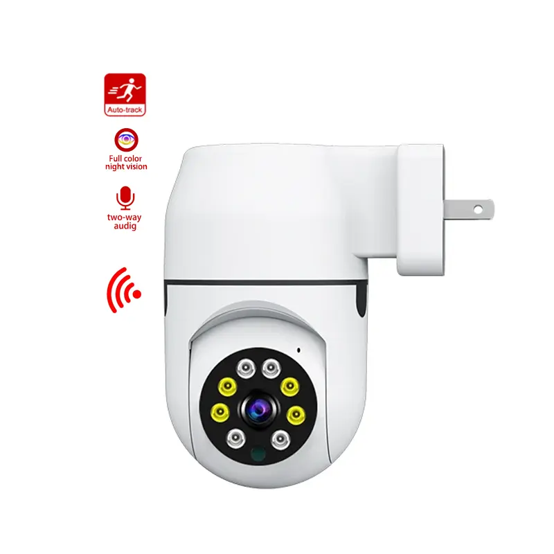 Liên lạc bằng giọng nói Wifi máy quay độ nét cao 2Mp nhỏ CCTV IP Camera