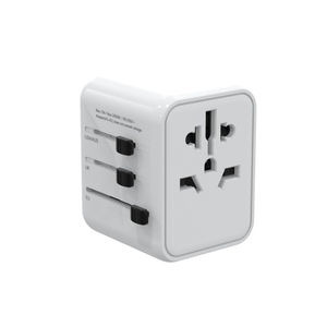 Universal Travel Ladegerät mit zwei USB-Steckdosen, elektrische Mehrfach steckdose in einem Netz stecker mit 2 USB-Anschlüssen Netzteil - Product Image 6
