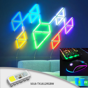 Tcwin Полноцветный Программируемый микросхема Smd светодиодного модуля RGB с одним управлением 256 Grey Class Led 470nm Smd светодиодная система управления приложением - Product Image 6