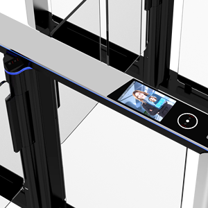Torniquetes biométricos de reconocimiento de huella de Palma peatonal de puerta automática de aleación de aluminio con lector de código Qr de reconocimiento Facial - Product Image 4