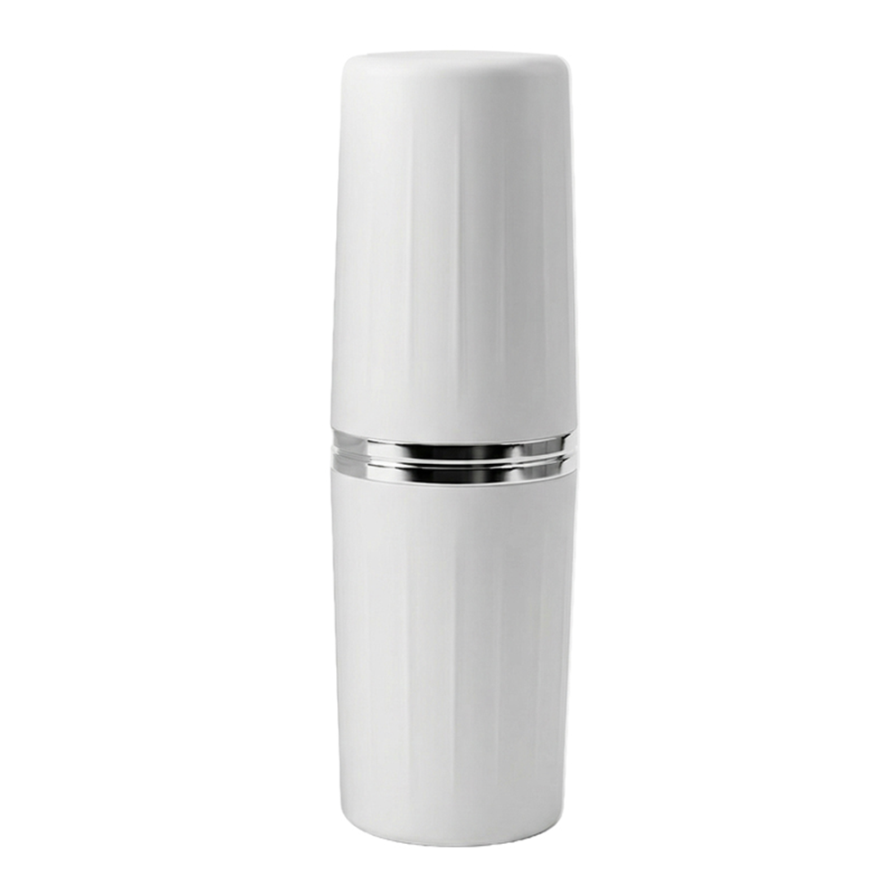 White + Electroplated Attachment Ring