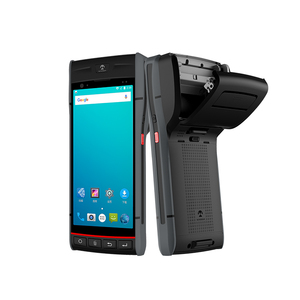 Batería grande Android 9 Handheld 4G Wifi Blth Android Pda con impresora térmica incorporada - Product Image 1