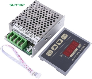 12-80V 303030A ototototor peed ontroller ITH igital spisplay ananel, ubutton ariwitch ariable tetepless peed ontrol Regulador - Product Image 1