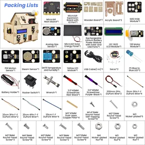 Misqi Smart Home Learning DIY Kit Scratch Graphic <strong>Programming</strong> Introduction to TEM Makers SMD Type Programmer