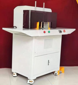 DH-100 / DH-100R Semi Automatic <strong>Program</strong> Double Heads Paper Notebook Round Corner Cutter Cutting Machine - Product Image 5