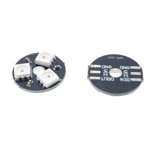 WS2812-3bit WS2812 RGB Runde LED Vollfarb-Treiber modul LED Ring Lampe Licht mit integrierten Treibern für Arduino