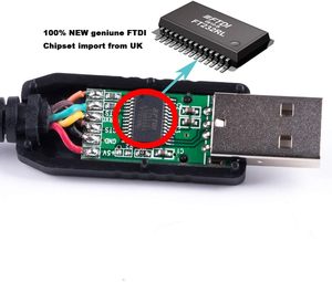 USB FTDT RS232 ft232 Pl2303CH340ワイヤーTTLケーブルを開くには