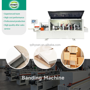 HYSEN tam otomatik çok fonksiyonlu kenar bantlama makinesi MDF üretim inşaat kazıma ince kırpma parlatıcı - Product Image 2