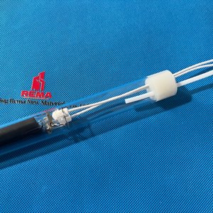 REMA Black Coated Shortwave <strong>Infrared</strong> Jacketed Lamp for Heating and Drying of Materials Such As Plastics, Glass, Paper, and Wood - Product Image 4