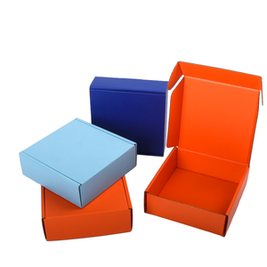Scatola di spedizione a colori biodegradabili all'ingrosso scatola di imballaggio pieghevole eco friendly scatola di spedizione - Product Image 5