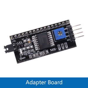 1602 16x2 HD44780 für Arduino Character 5V LCD Blue Screen 1602A IIC/I2C Serielles PCF8574-Schnittstellenadapterplattenmodul DIY KIT