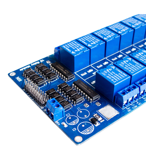 16 Channel <strong>Relay</strong> Module LM2596 Power <strong>Control</strong> Board Module With Optocoupler Protection for <strong>Arduino</strong> PIC ARM DSP PLC