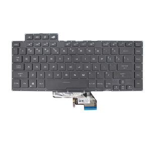华硕ROG Zephyrus GA502 GU502 GX502 GU502G GA502G GM502背光美国布局的笔记本电脑键盘背光