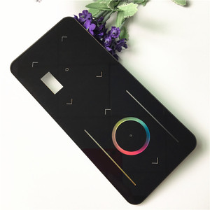 Pantalla de seda con teclado táctil inteligente, cristal estampado con pantalla de seda negra - Product Image 6