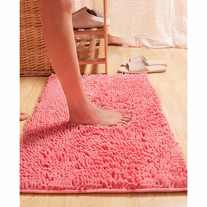 20 "x 32" Pollici Top Shaggy Morbido Non-slip In Microfibra Zerbino Tappeti Da Bagno Tappetini Da Bagno Doccia Tappeti