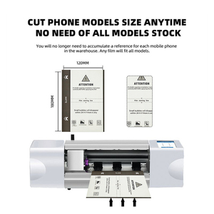 Miễn phí Mẫu 120mm * 180mm Điện thoại di động HD rõ ràng chống chói Matte Hydrogel phim không thấm nước chống dấu vân tay TPH bảo vệ phim - Product Image 4