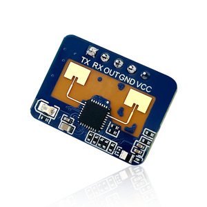 Módulo de sensor inteligente LD2410C Radar de presencia humana y sensor de movimiento de monitoreo de respiración y latidos cardíacos de salida de 12V