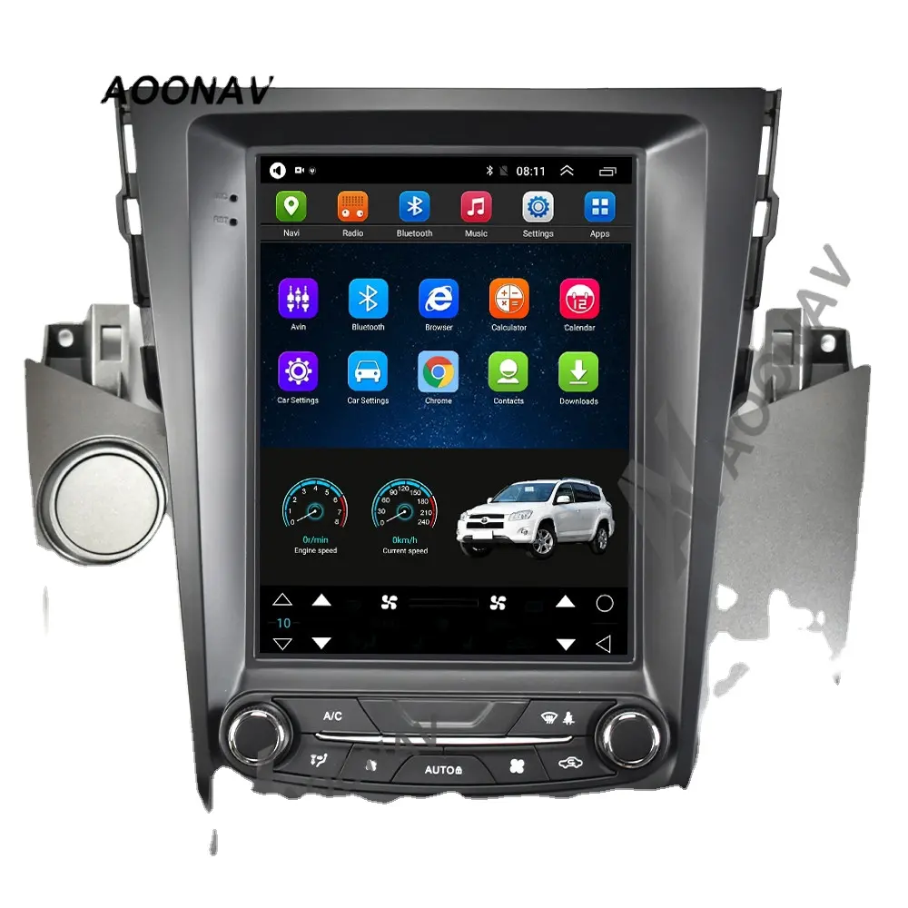 AOONAV Android lecteurs audio automatiques Navigation pour-Toyota RAV4 2008-2012 autoradio de voiture lecteur vidéo multimédia unité principale