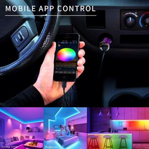 DC12V RGB Wifi LED Controller Android /IOS Mini + IR 24 tasti 44 tasti telecomando per 5050 SMD luce a strisce LED tramite Smartphone - Product Image 6