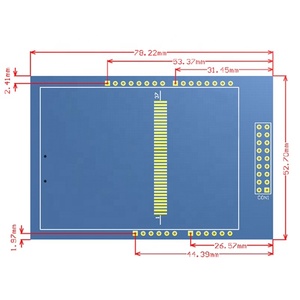 50P 5V 2.8 pollici TFT LCD schermo a colori con scheda adattatore ILI9341 UC8230 HX8347 Drive IC per arduin0 Mega2560 320(RGB)* auto 240 - Product Image 2
