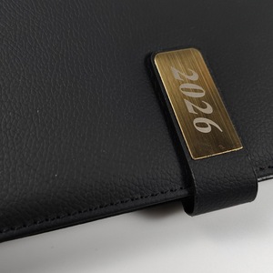 2026 Venta directa de fábrica diario planificador cuaderno A5 PU cuero Tapa dura Bloc de notas diario cuaderno para 365 días - Product Image 3
