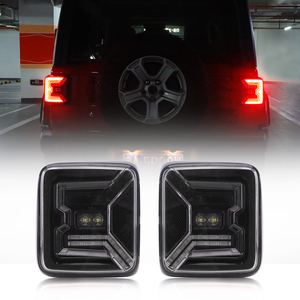 High Quality Tail Lamp Bat Design <strong>Led</strong> Reverse Brake Tail Lights Waterproof European and <strong>U</strong>.<strong>S</strong> Version for Jeep Jl Tail Light - Product Image 1