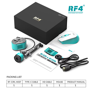 Cámara térmica infrarroja RF4 2 en 1 2 K 4K Visible Dual-Spectral Thermal Imager 4K Cámara Caballete fijo Placa base PCB IC Chip