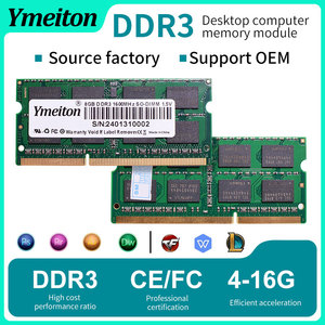 8GB RAM DDR3 Memorias DDR3L für Desktop-Computer 1600Hz RAM-Speicher DDR3 4G und Kühlkörper Ymeiton Hochwertiger RAM für PC-Spiele